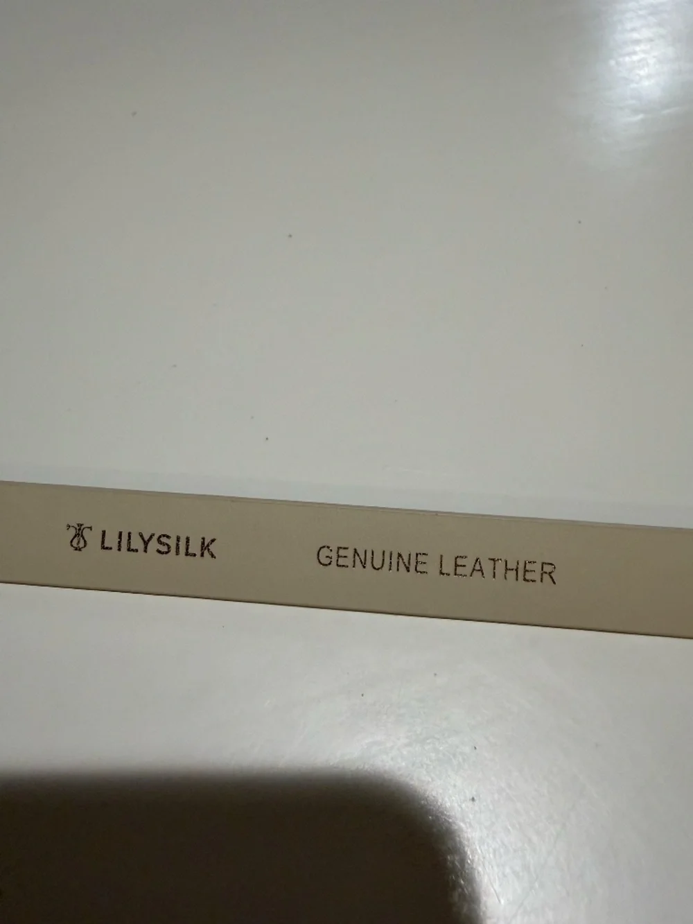 NEW LilySilk Clasp Leather Skinny Belt